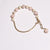 Pearls And Rose Quartz With Gold Platted Chain 8MM