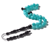 Amazing Amazonite InterMix Ebony Wood / Tasbih33 Beads 9MM