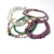 ★THE FAMOUS 5 BRACELETS DEALRUBY,EMERALD,TOURMALINE (2 )& AQUAMRINE★