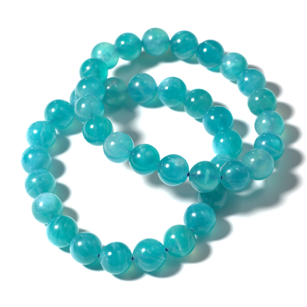 Natural Icy Amazonite 8MM (Single Bracelet)