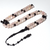 The InterMixRose Quartz With Garnet 100 Beads 8MM