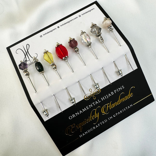CRYSTAL HIJAB PINS PACK