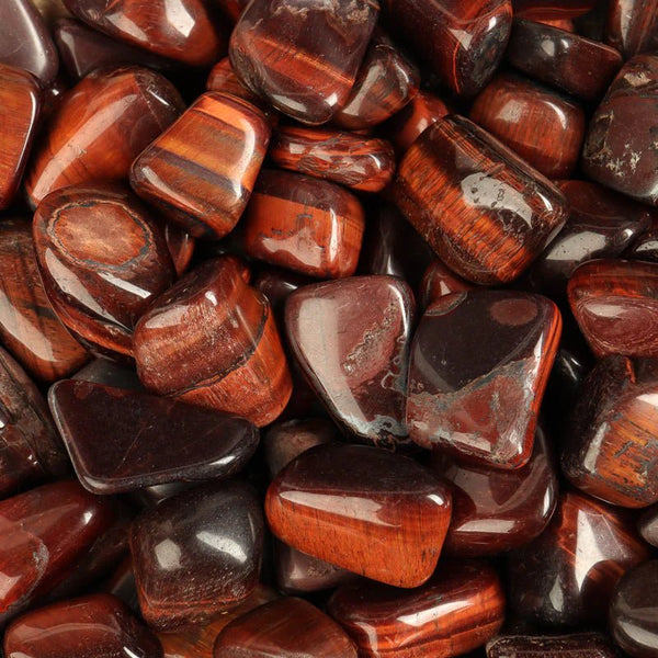 RED TIGER EYE - 33 BEADS - 10 MM