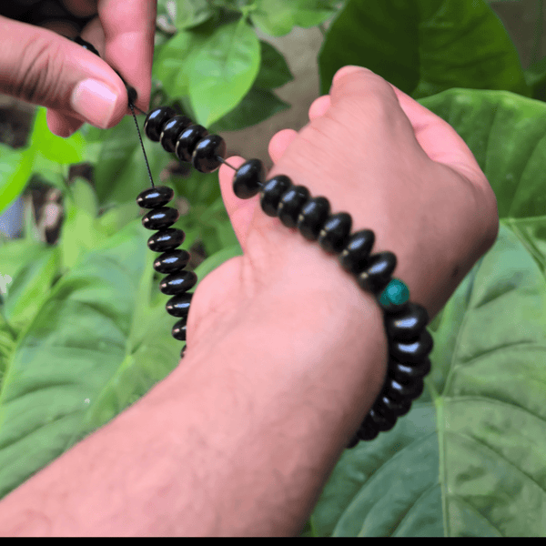Indonesian Teak Wood Companion Tasbih Bracelet 33 Beads