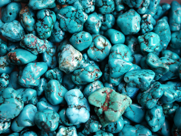 FLEXIBLE TURQUOISE BRACELET - FEROZA 10MM