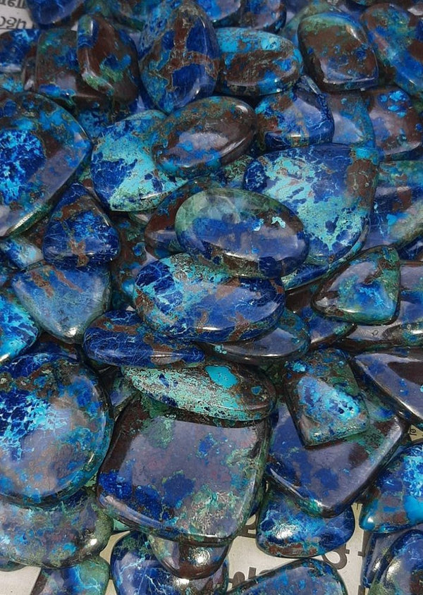 FLEXIBLE AZURITE BRACELET : 10MM