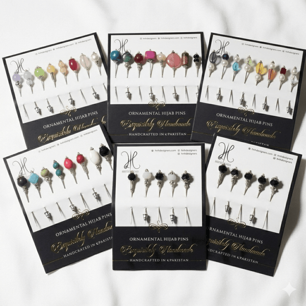 Designer Hijab Pins *COMBO 4*