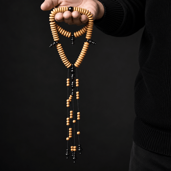 The Indonesian Teak Tijani Misbaha Tasbih Two Lac CountMisbaha.
