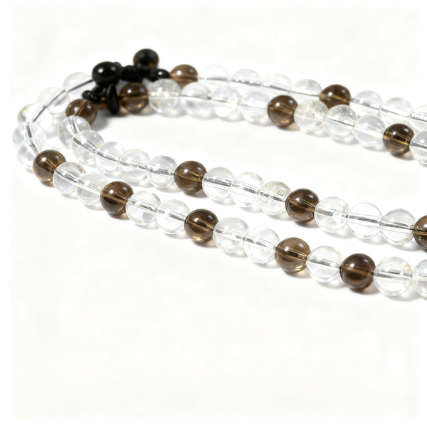 The InterMix Crystal Quartz With Smokey Quartz.