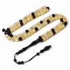The InterMix Golden Rutilated With Garnet 8MM 100 Beads.
