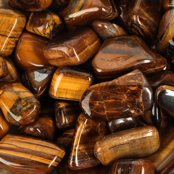 FLEXIBLE TIGER EYE BRACELET - 10MM - 8MM