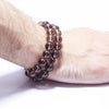 FLEXIBLE SMOKEY QUARTZ BRACELETS10MM-8MM
