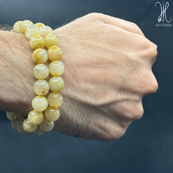 FLEXIBLE GOLDEN RUTILE - 10MM