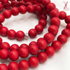 Red Feroza 100 Beads 8mm