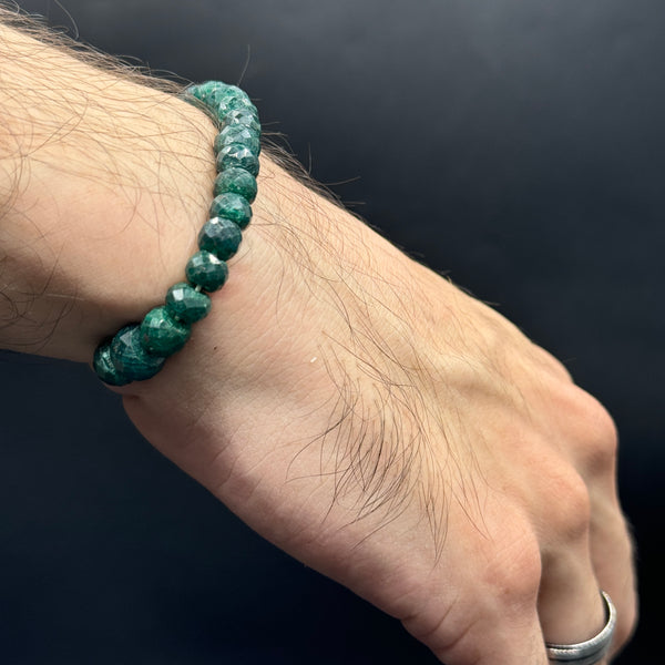 Emerald Flexibl Bracelet 7mm.