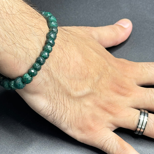 Emerald Flexibl Bracelet 7mm.
