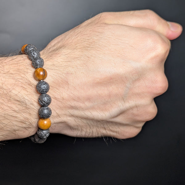 Flexible Black lava & Ancient Koka wood 9mm