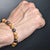 Fragrant Oud Wood & EbonyWood 8mm Flexible Bracelet.