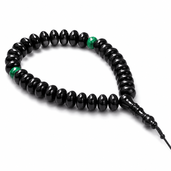 Teak Wood Companion Misbaha Tasbih Bracelet 33 Beads