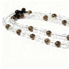 The InterMix Crystal Quartz With Smokey Quartz.