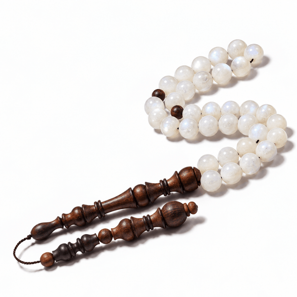The MoonStone Tasbih 33 Beads 10mm