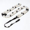 MoonStone Misbaha Tasbih Intermix With Eagle Eye