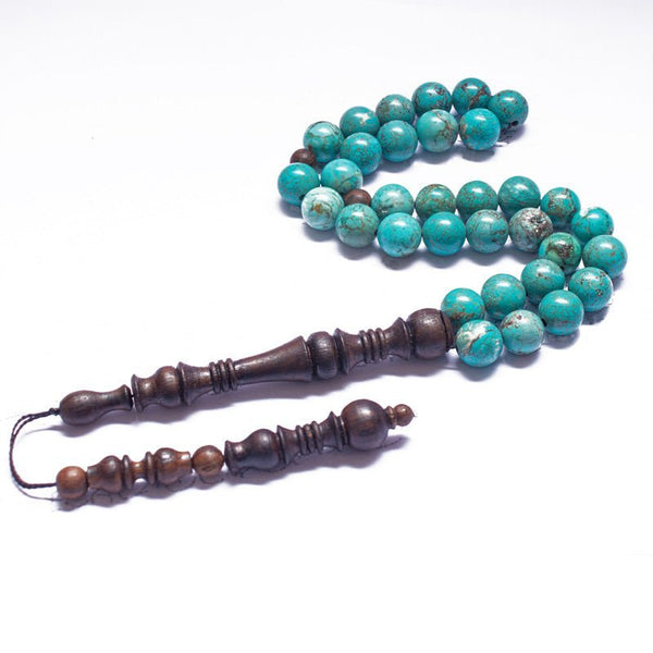 The Irani Feroza Tasbih- 33 Beads, 10mm