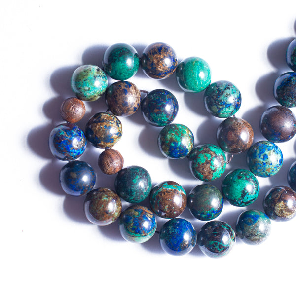FLEXIBLE AZURITE BRACELET : 10MM