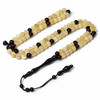 The InterMix Golden Rutilated With Garnet 8MM 100 Beads.