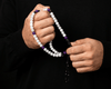 The Intermix MoonStone With Amethyst 8MM 100 Beads