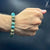 FEXIBLE CHRYOCOLLA BRACELET 12MM