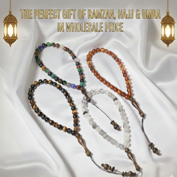 WholeSale 4 Aqeeq Tasbih Set